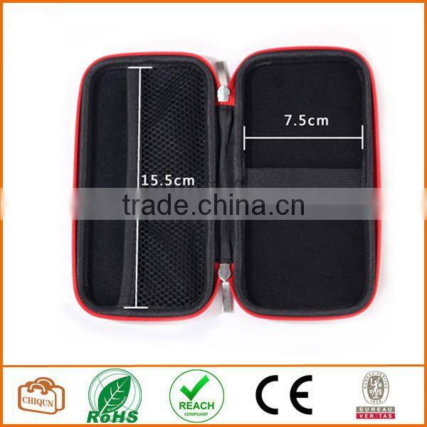 EVA Carrying Case/Bag/Pouch/Holder for Stylus Touch Pen,Ballpoint Pen-Black/Red