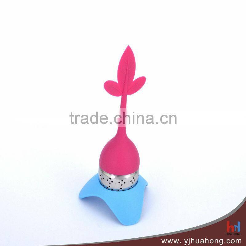 Food Grade Lemon Shape Silicone Tea Infuser