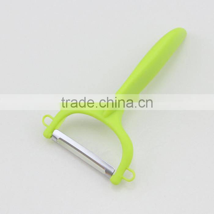 14cm Stainless Steel Blade Plastic Handle Fruit Peeler