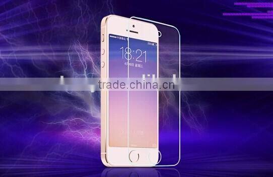 Popular explosion-proof tempered glass mobile phone protective film for iphone4,5