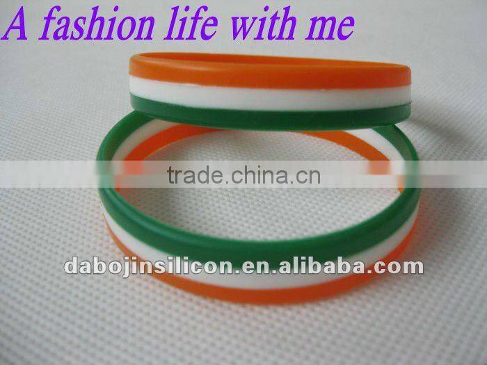 Ireland flag silicone bracelet