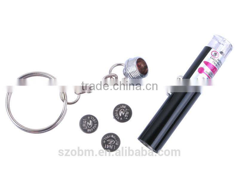 Promotional Led keychain 2K-8L Multicolor Laser Pointer Keychain