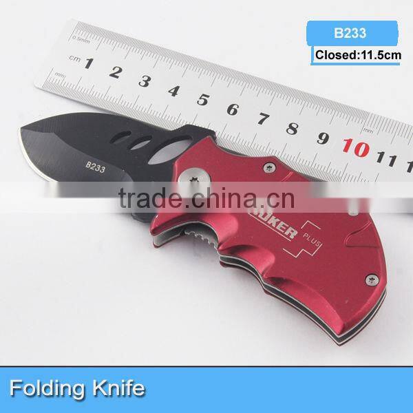 2014 Newest high quality stainless steel pocket folding knife B233