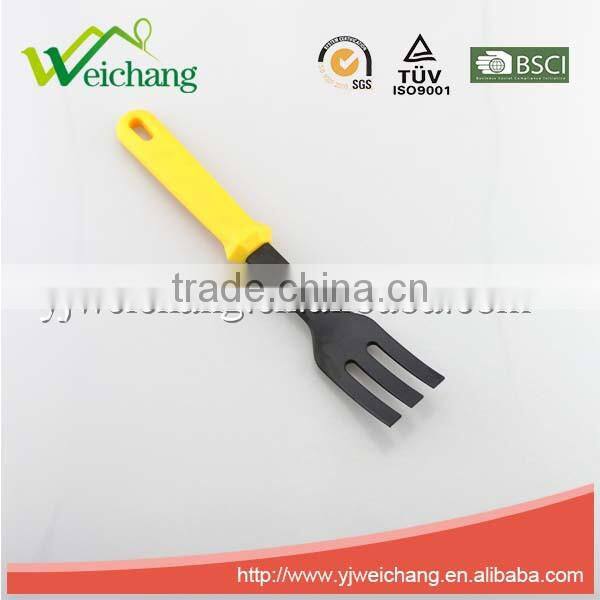 WCKT602E Premium kid kitchen tools Nylon utensils fork Cooking Utensil Gadgets Set withTPR handle (Multi-color)