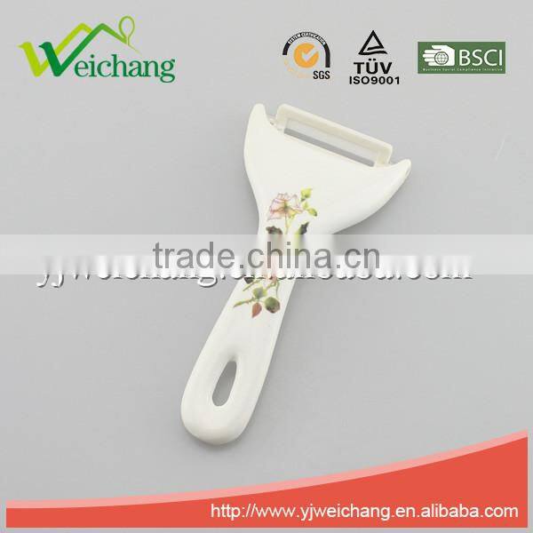 WCJ694 CERAMIC PEELER WITH TPR HANDLE, HIGH QUALITY ,HOT SALE