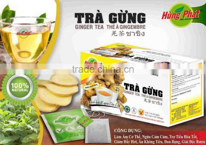 Ginger Tea- Health herbal tea(teabag)