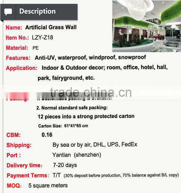 Grass artificial green grass cheap vertical wall