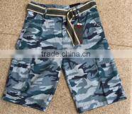 New style 2016 Summer Mens Camo Cargo Shorts printed fabric Stocklots