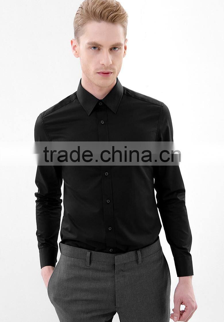 OEM plain t shirts wholesale china dress shirts office shirts for men