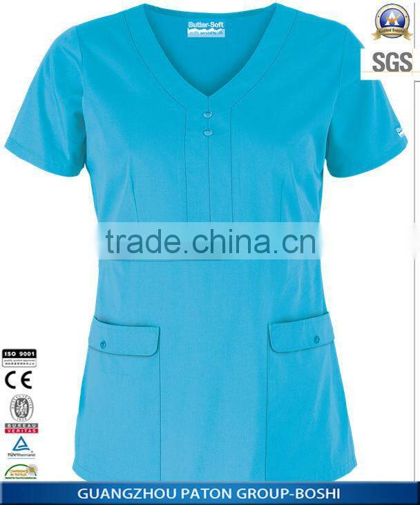 Unisex Medical Uniform , Hospital Scrub Uniform Doctor's Uniform Design HU-0056