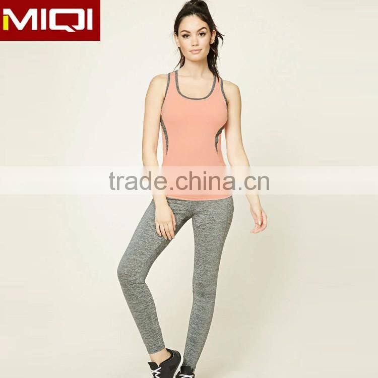 2017 Hot selling 305gsm-315gsm oem popular ladies gym tank top