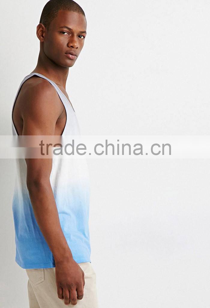 Gradientramp wholesale mens sexy vests