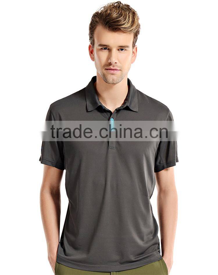 Wholesale Custom Logo Coolmax Lycra Polo Shirt