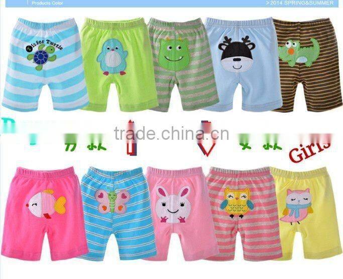 2016Hot Sales cotton Baby Leggings Toddler Legging Baby Pants With Lovely cartoon printed Baby Costume
