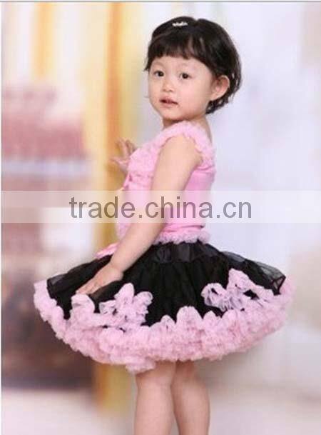 Soft and fashion infant pettiskirt !Lovely Baby Girls Fluffy Chiffon Pettiskirts Fashion Girl's Multi Colors Pettiskirts