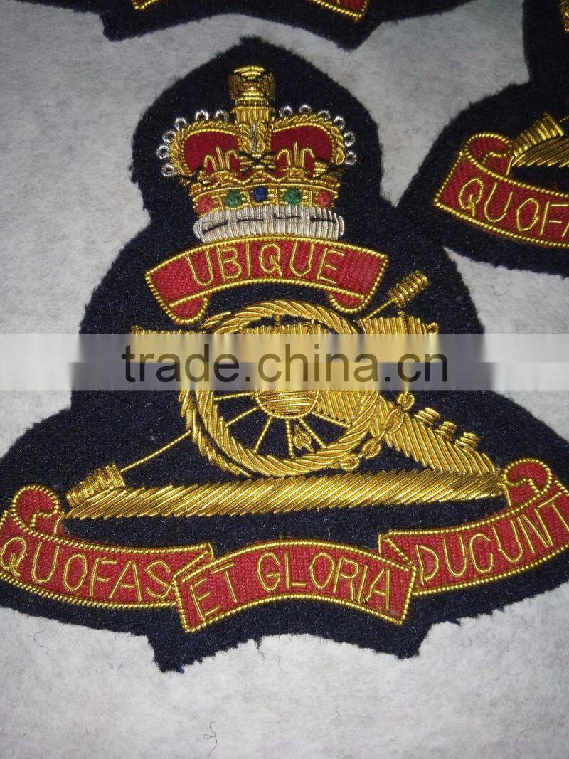 Hand Embroidery Flag Hand Embroidery Flag Badge