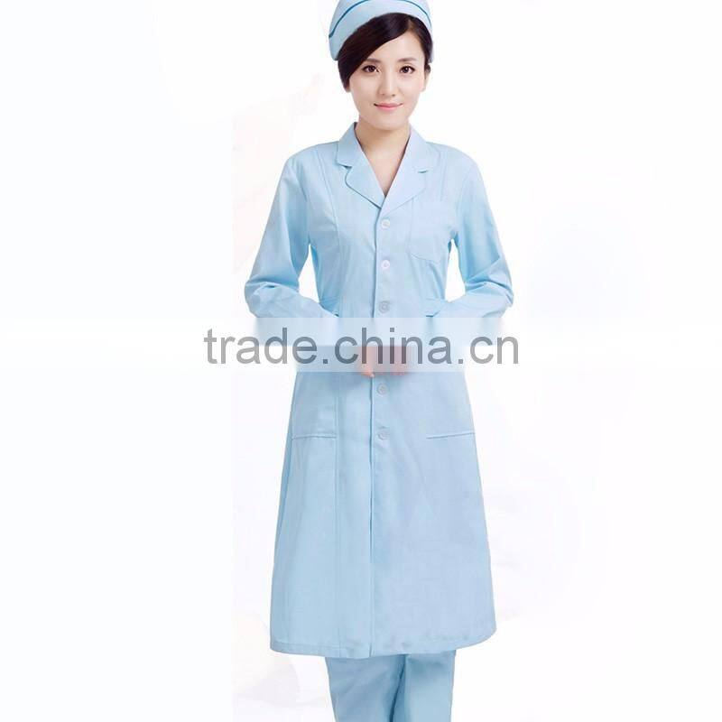 Juqian 2016 custom design white nurse hospital uniform designs