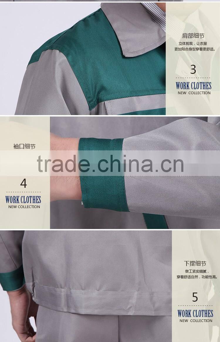 Juqian GZ workwear uniforms twill work clothes/workwear set /european work clothes
