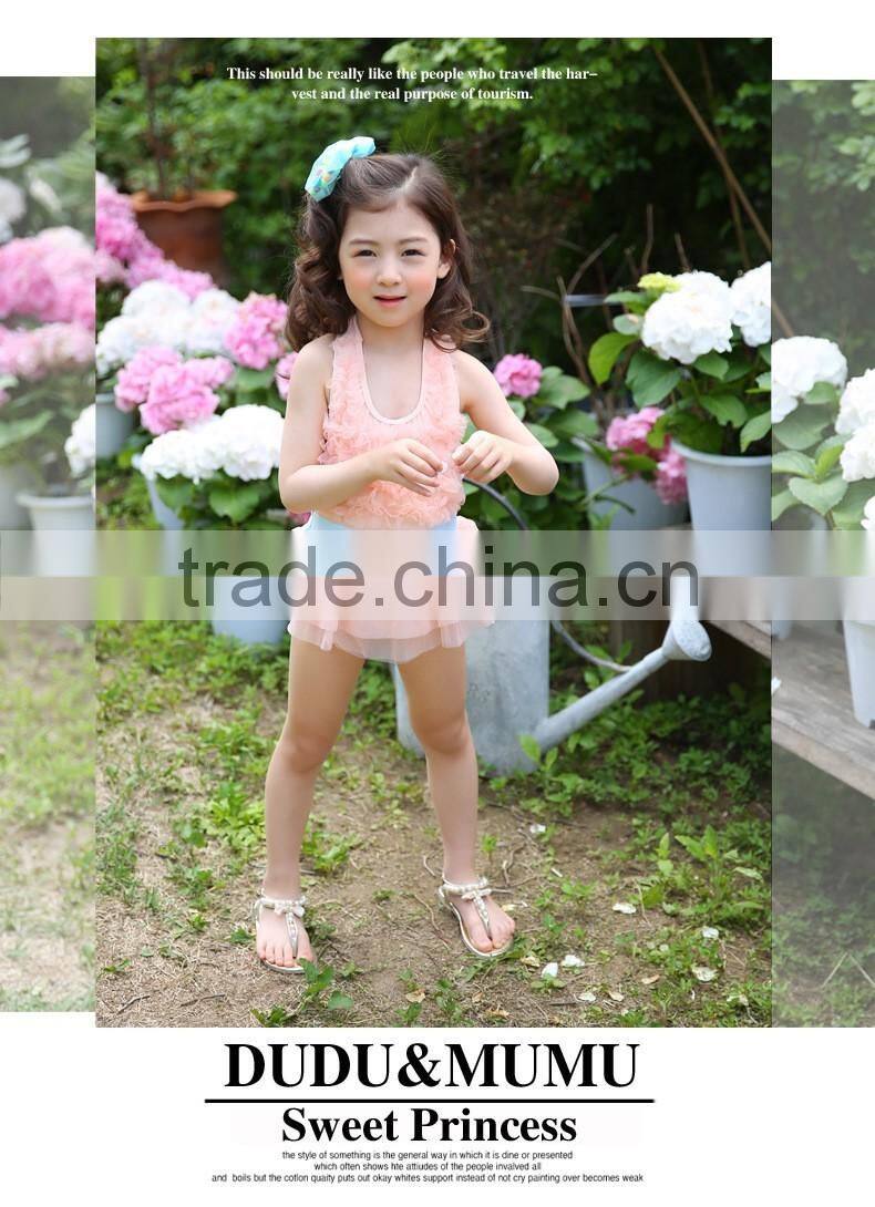 2016 Children swimwear children swimwear piece girl swimsuit