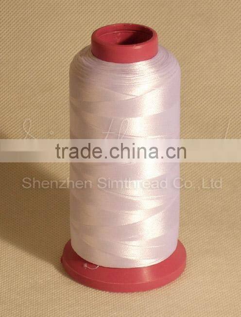 polyester and rayon high strength sewing thread with high quality
