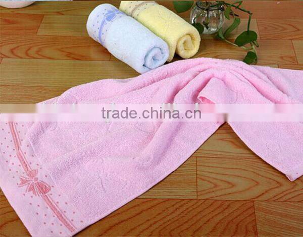 Hot sale China cotton100% jacquard face towel
