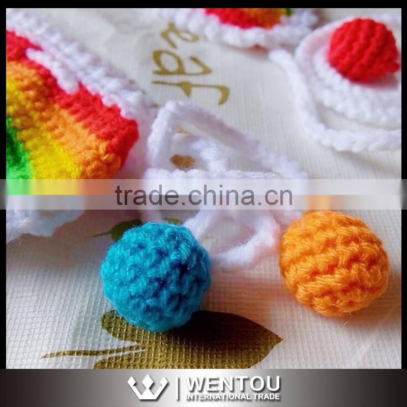 Wholesale Three Pieces Baby Crochet Beachwear