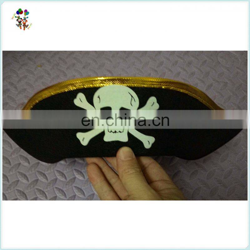 Cheap Felt Party Fancy Dress Kids Cowboy Hats with Badge HPC-0296