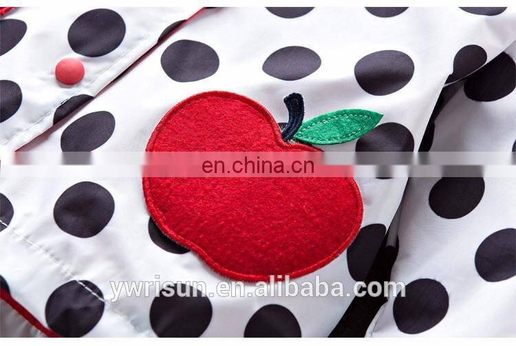 New Design Outwear Spring Children's Rain Coat Kids Nylon Waterproof Raincoat
