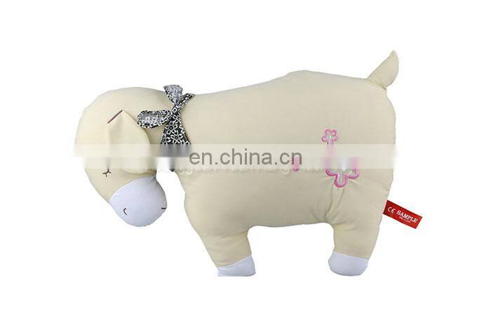 Custom lovely plush sheep animal pillow