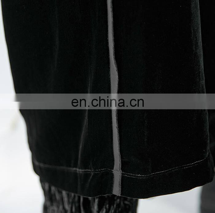 New Arrival Style Customized Long Women Winter Hoodie Velvet Coats