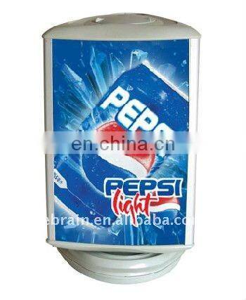 Hot Sell Three Sided Rotating Light Box, Customize Logo