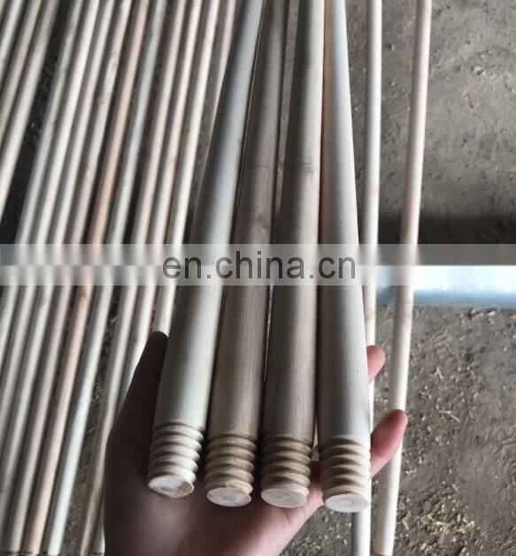 High speed automatic brush handle making machine wood rod sanding machine |wood broom handle screw making machine threaded