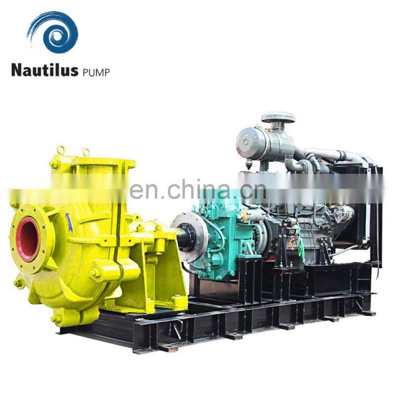 Heavy Duty Electric Powered slurry Pump for Handling Solid Stone