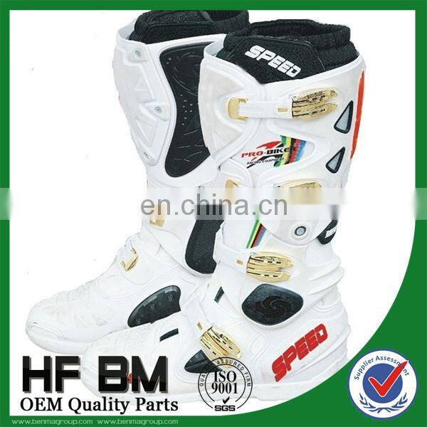 China factory directly sell, winter white leather boots