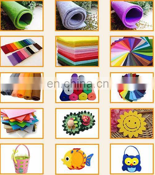 1-5mm thickness polyester felt from China supplier