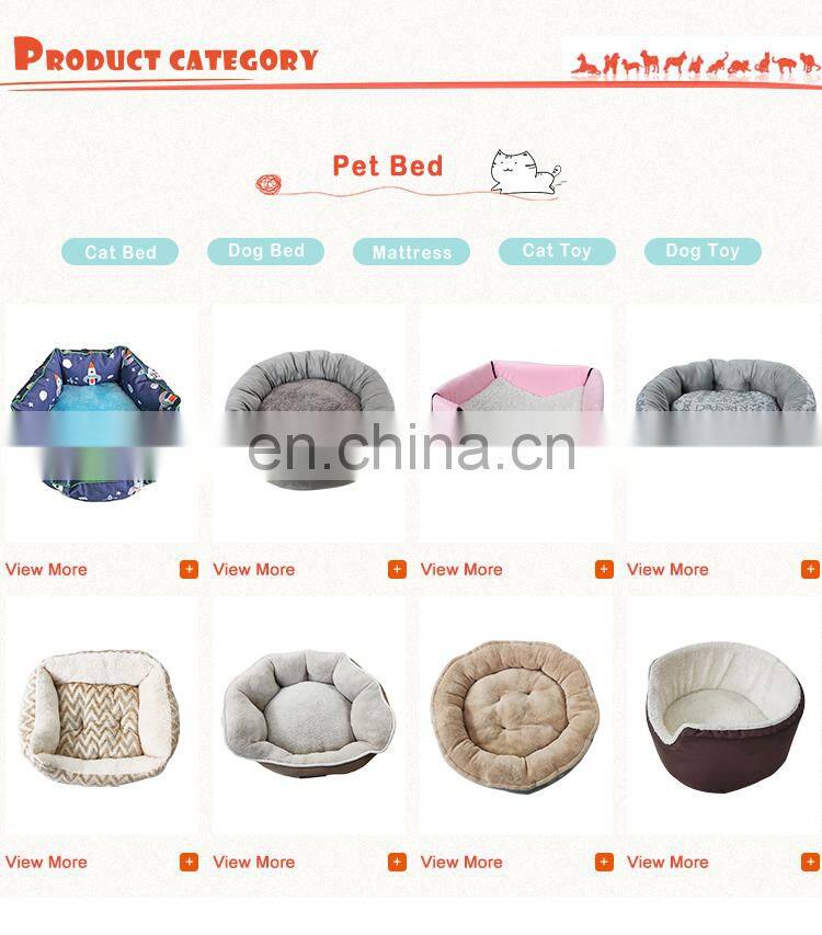 Stylish soothing dog bed pet dog fluffy bed cat bed chunky customized