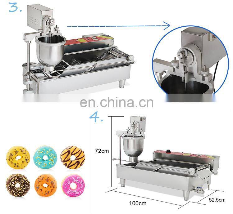 Commercial automatic Donuts making Machine with frying device