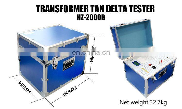 Laboratories equipment transformer Dielectric Loss Analyzer capacitance & tan delta tester