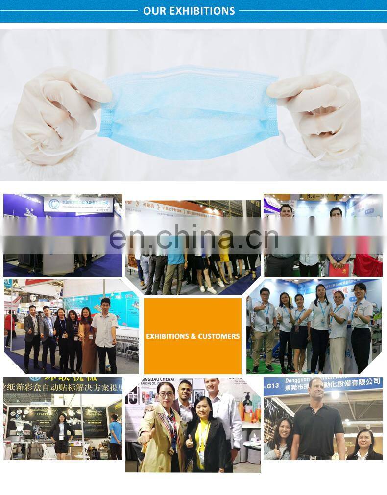 n95 respirator face mask making machine Sponge labeling machine