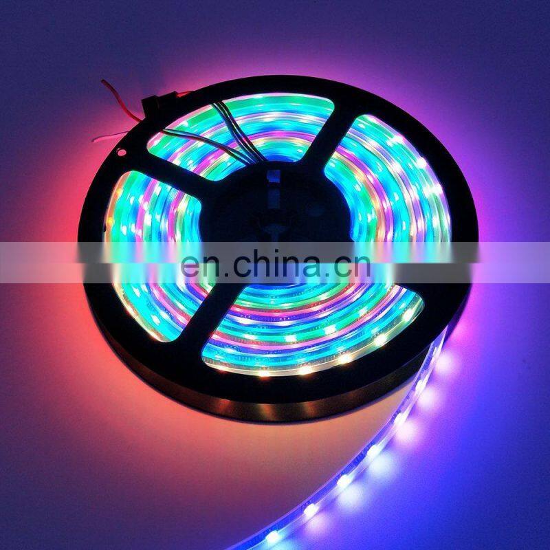 Dream Color LED Strip 12V WS 2811SMD5050 RGB Flexible LED Strip Light for CE RoHS Certificate