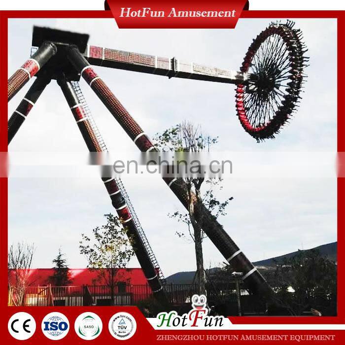 Swing hammer for sale! Hotfun cheap thrill rides amusement park big pendulum