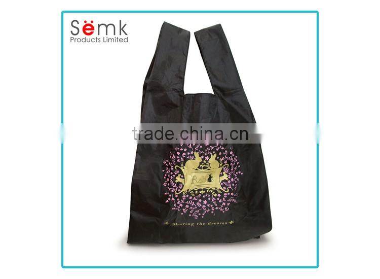 Cheap recyclable nylon shopping bags reusable nylon shopping bags