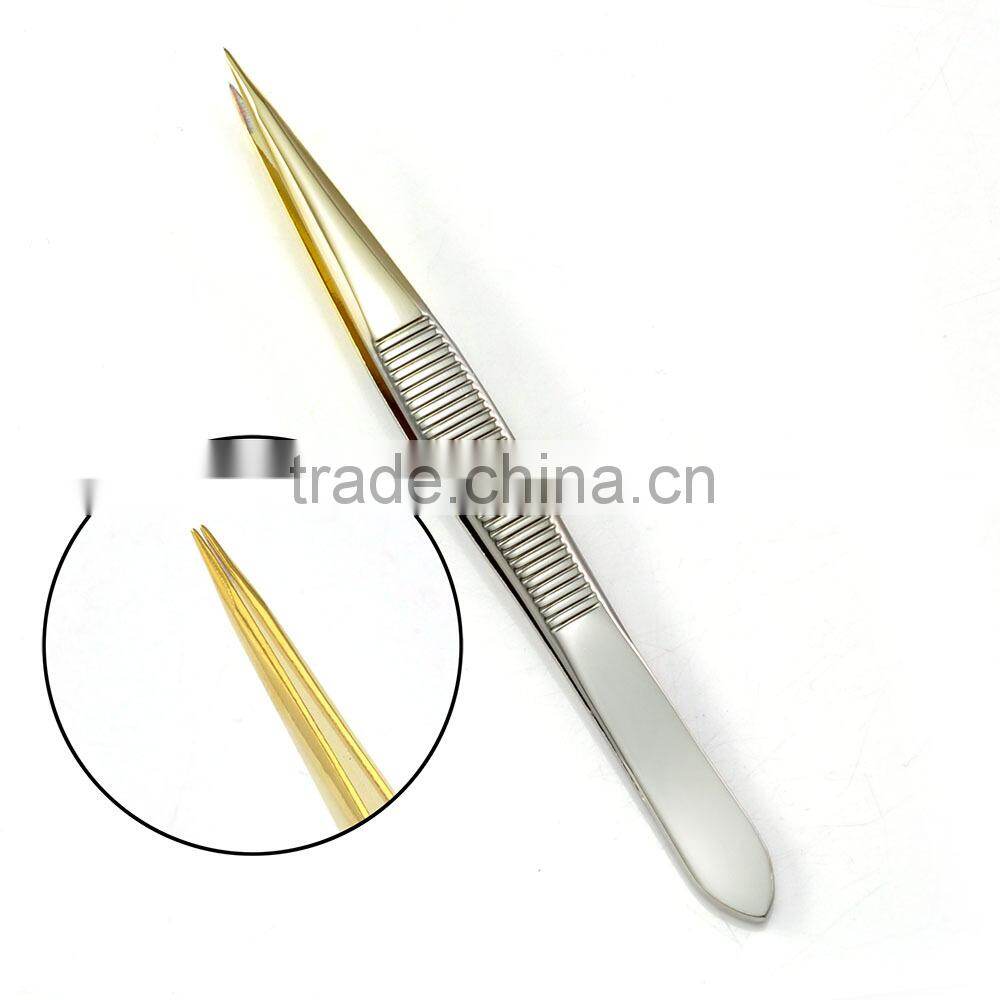 Eyebrow tweezers tip point tweezers with factory price