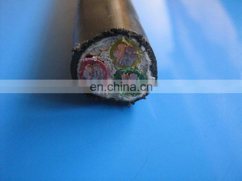 0.6/lKV Voltage IEC YJV type 3*25 mm2 XLPE insulated power cable