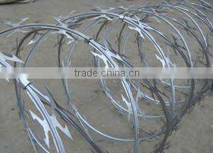 Galvanized Razor Barbed Wire (BTO, CBT)