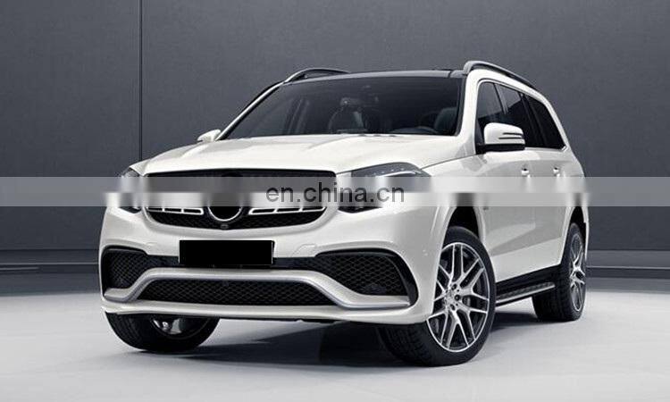 GLS body kits fit for MB GLS-CLASS X166 2015y-2017y to X166 GLS63 A style body kits for X166 GLS63 PP front+fender+rear