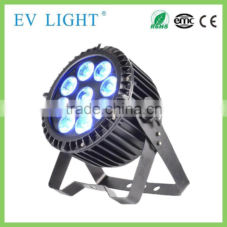 Hot sale rgbw downlight, party light, rgbaw uv led par light