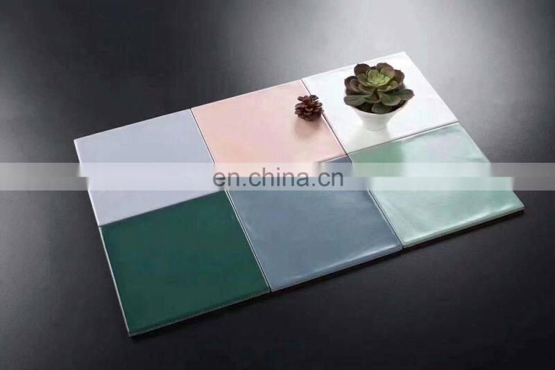 Foshan JBN 200x200mm plain white color cheap brick subway porcelain ceramic tiles for wall C620001