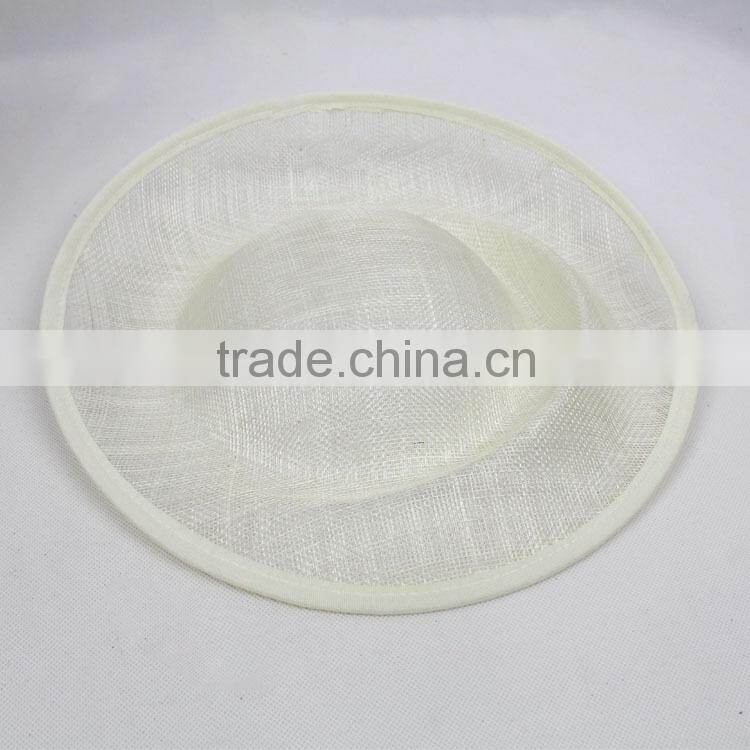 100% Sinamay Fabric Fascinator Hat Base Wholesale