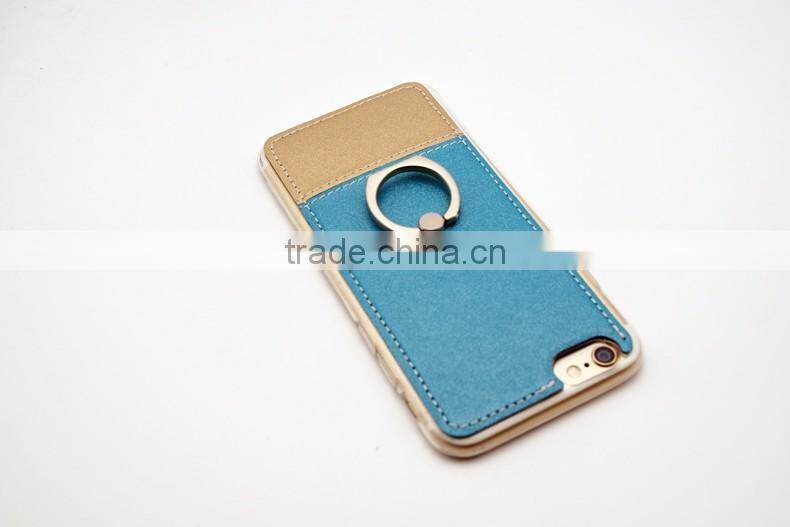 High quality PU cover case for samsung s6 Edge